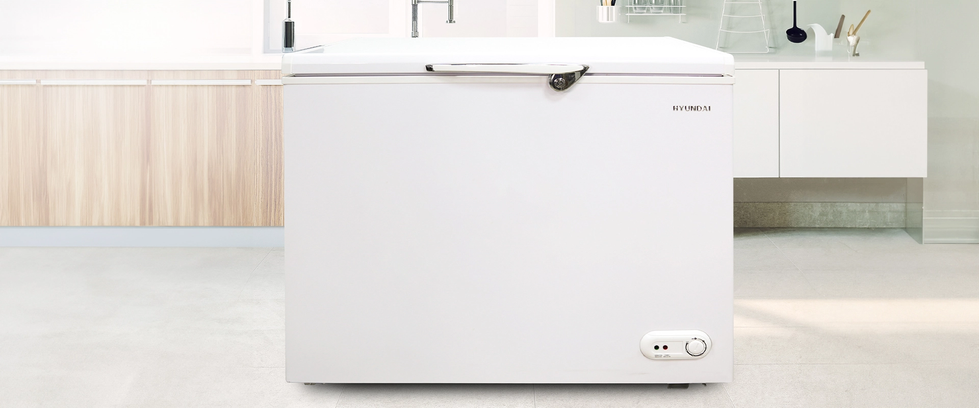 5.5 cu. Ft. Chest Freezer — Hyundai Home Appliances